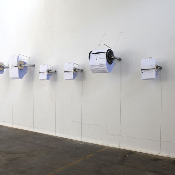 Julie Trolliet-Gonzalez (Master), 11 Drawing Gestures
Photo: © Maëlle Cornut / EDHEA