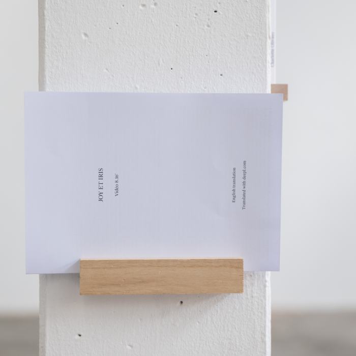 Charlotte Olivieri, Tapissé·e·x·s de voix, 2022, travail de Master
Photo: Laura Morier-Genoud / EDHEA