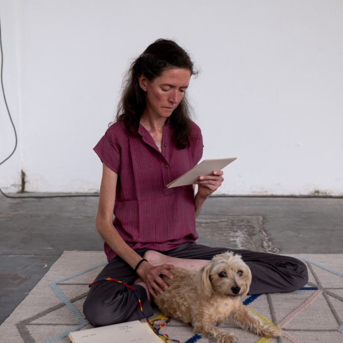 Constanza Puente-Burgos, Ecriture à main levée: une tentative de biographie commune, 2022, travail de Master
Photo: Laura Morier-Genoud / EDHEA