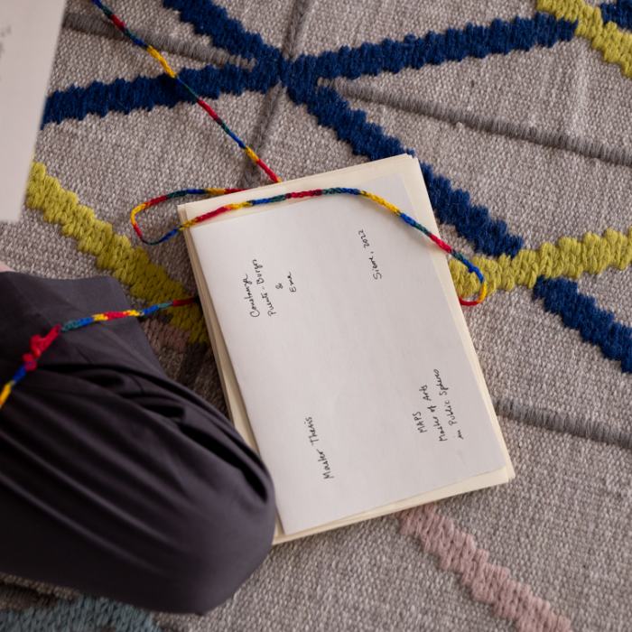 Constanza Puente-Burgos, Ecriture à main levée: une tentative de biographie commune, 2022, travail de Master
Photo: Laura Morier-Genoud / EDHEA