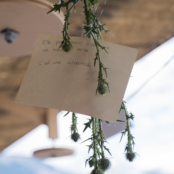 Pauline Ammann, Adddresse., 2022, travail de Master
Photo: Laura Morier-Genoud / EDHEA