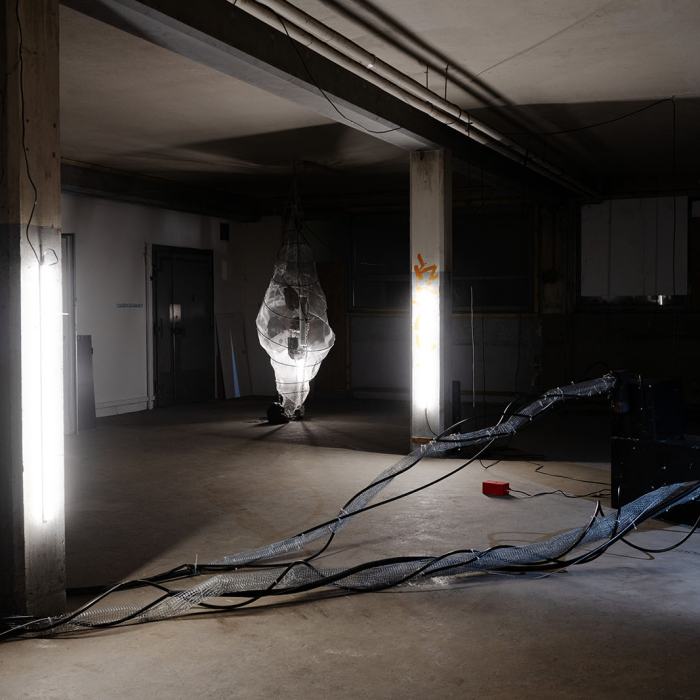 Alexander Fritz, Ph'nglui mglw'nafh Cthulhu R'lyeh wgah-nagl fhtagn, 2023, travail de Master
Photo: Fi'Ni Studio  / EDHEA