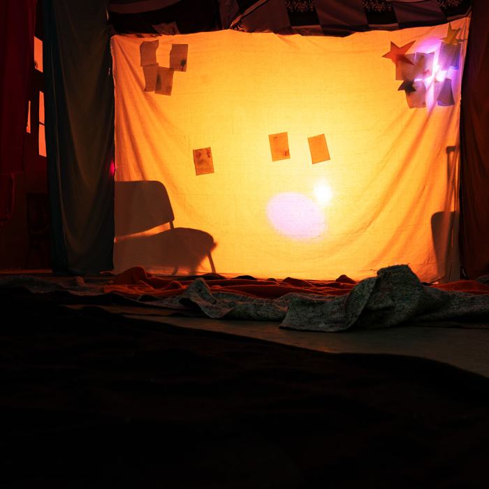 Sawi Laila, Purple soul in the red city: A Tale of Identity, Loss, and Hope, 2023, travail de Master
Photo: Fi'Ni Studio  / EDHEA