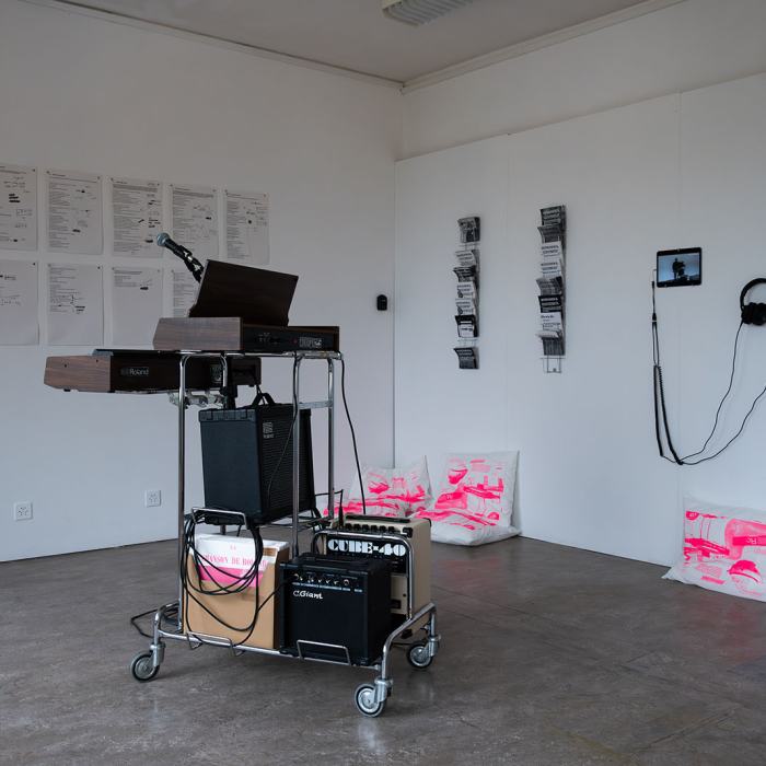 Charlotte Centelighe, Suite pour R. [Roland], 2024, travail de Bachelor
Photo: Maurice Eggel  / EDHEA