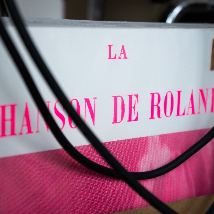 Charlotte Centelighe, Suite pour R. [Roland], 2024, travail de Bachelor
Photo: Maurice Eggel  / EDHEA