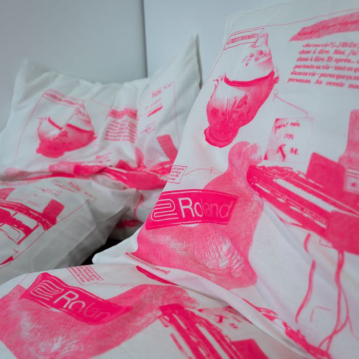 Charlotte Centelighe, Suite pour R. [Roland], 2024, travail de Bachelor
Photo: Maurice Eggel  / EDHEA