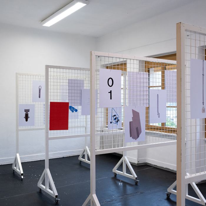 Manon Raynaud, Au-delà des oeuvres, 2024, travail de Bachelor
Photo: Maurice Eggel  / EDHEA