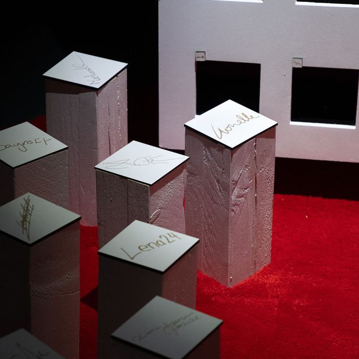 Nicolas Desmurs, Pourquoi t’es le meilleur?, 2024, travail de Bachelor
Photo: Maurice Eggel  / EDHEA