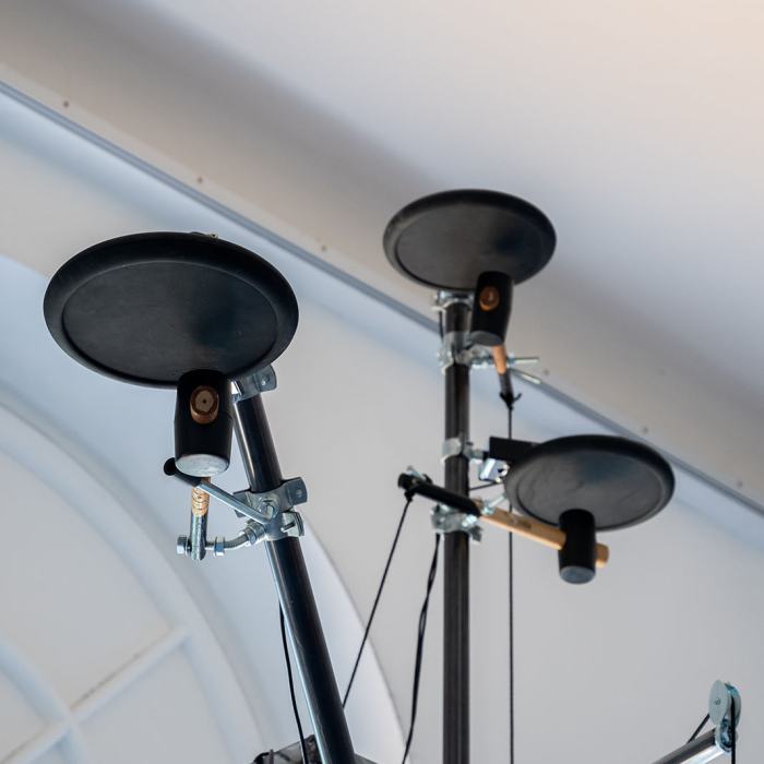 Christophe Burgess, Carillon sauvage, 2024, travail de Master
Photo: Maurice Eggel  / EDHEA