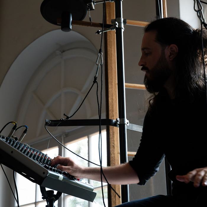 Christophe Burgess, Carillon sauvage, 2024, travail de Master
Photo: Maurice Eggel  / EDHEA