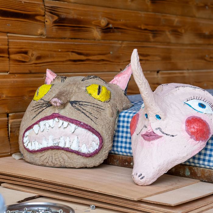 Emy Zara Rouche, Papier, Phare & Museau, travail de Bachelor
Photo: Maurice Eggel  / EDHEA