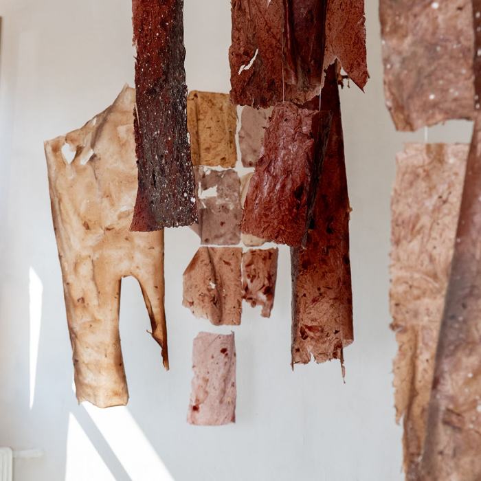 Florane Jamet-Locatelli, Peaux-territoires, travail de Bachelor
Photo: Maurice Eggel  / EDHEA