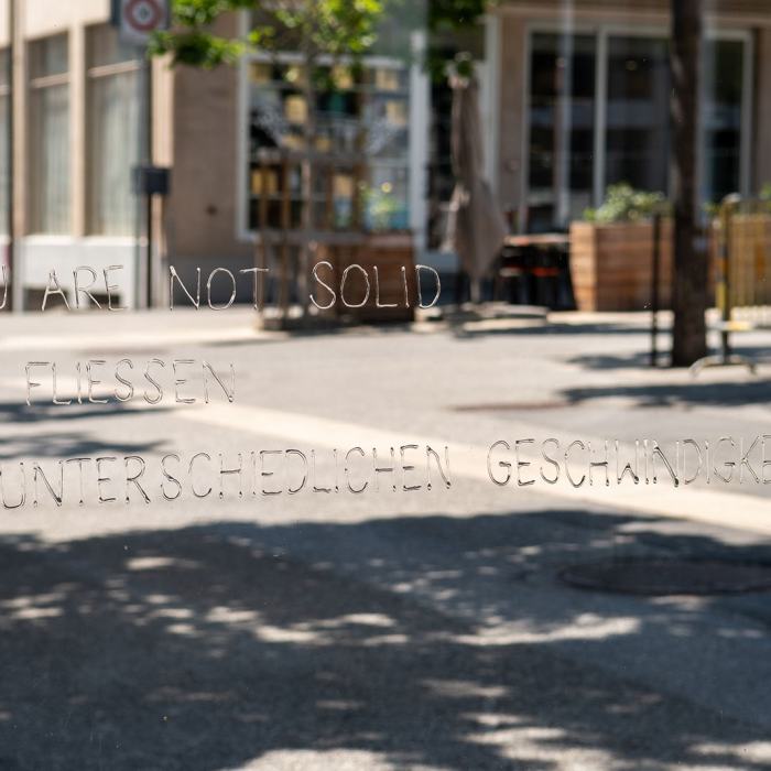 Franca Manz, a conversation IV, travail de Master
Photo: Maurice Eggel  / EDHEA