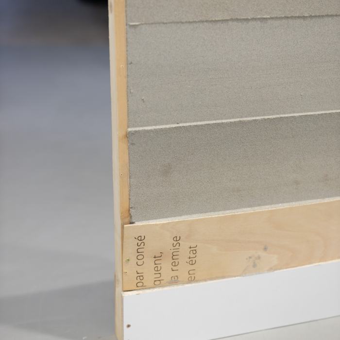 Anna Lucia Schaffter, Fragile occupations, Master's work
Picture: Yannick Abbruzzese  / EDHEA