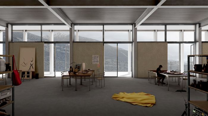 Futur campus, image de synthèse
© CLR architectes