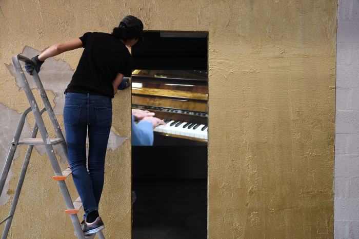 Latifa Echakhch, Partition pour main et masse
© Ghalas Charara / EDHEA