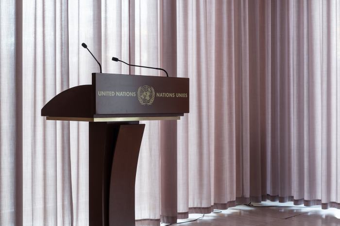 Petra Köhle and Nicolas Vermot-Petit-Outhenin, Palais des Nations, Geneva, 2021.
Photo by Nicolas Vermot-Petit-Outhenin and Petra Köhle
